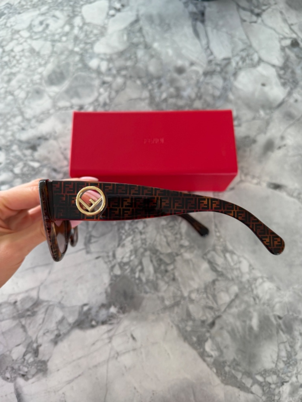 Fendi Monogram Sunglasses - Picture 2 of 8